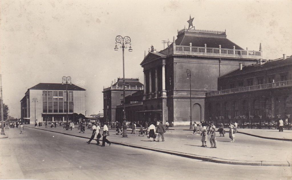Glavni kolodvor oko 1955. godine
